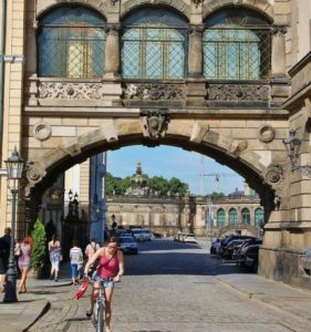 Bridge in the Royal Palace of Dresden