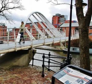 Castlefield area in Manchester