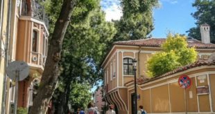 Corner of the Old City of Plovdiv in Bulgaria