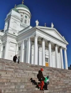 Helsinki Cathedral in Finlancia