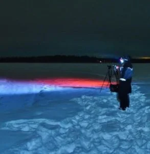 Photo tour to hunt northern lights in Rovaniemi