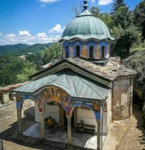 Sokolski monastery near Gabrovo in Bulgaria