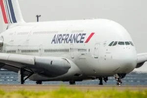 Air France A-380 plane