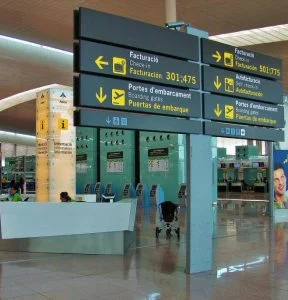Airport of Barcelona