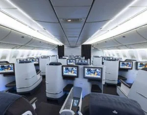 First in a KLM aircraft